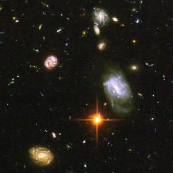 galaxies ultra profundas close up-galaxias de cerca-
