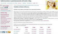 Siti web e blog, indicizzazione posizionamento garantito visibilità soddisfatti o rimborsati