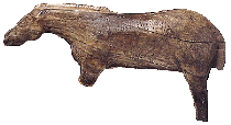 'Whinney' - carved in ivory