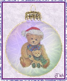 Bear ornament from Tish
