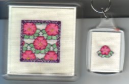 Coaster and Keyring from Kathleen - small version