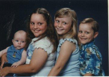 All four children - November 2002