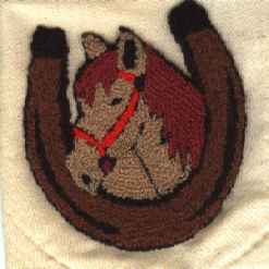 Horse in Horseshoe - small version
