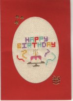 Birthday card from Pina - small version