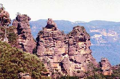 Three Sisters, near Echo Point, Katoomba, Blue Mountains