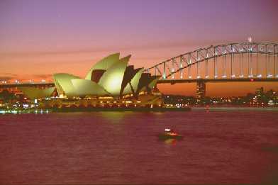 Sydney Opera and Harbour Bridge