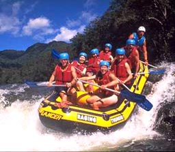 Whitewater Rafting on the Tully River