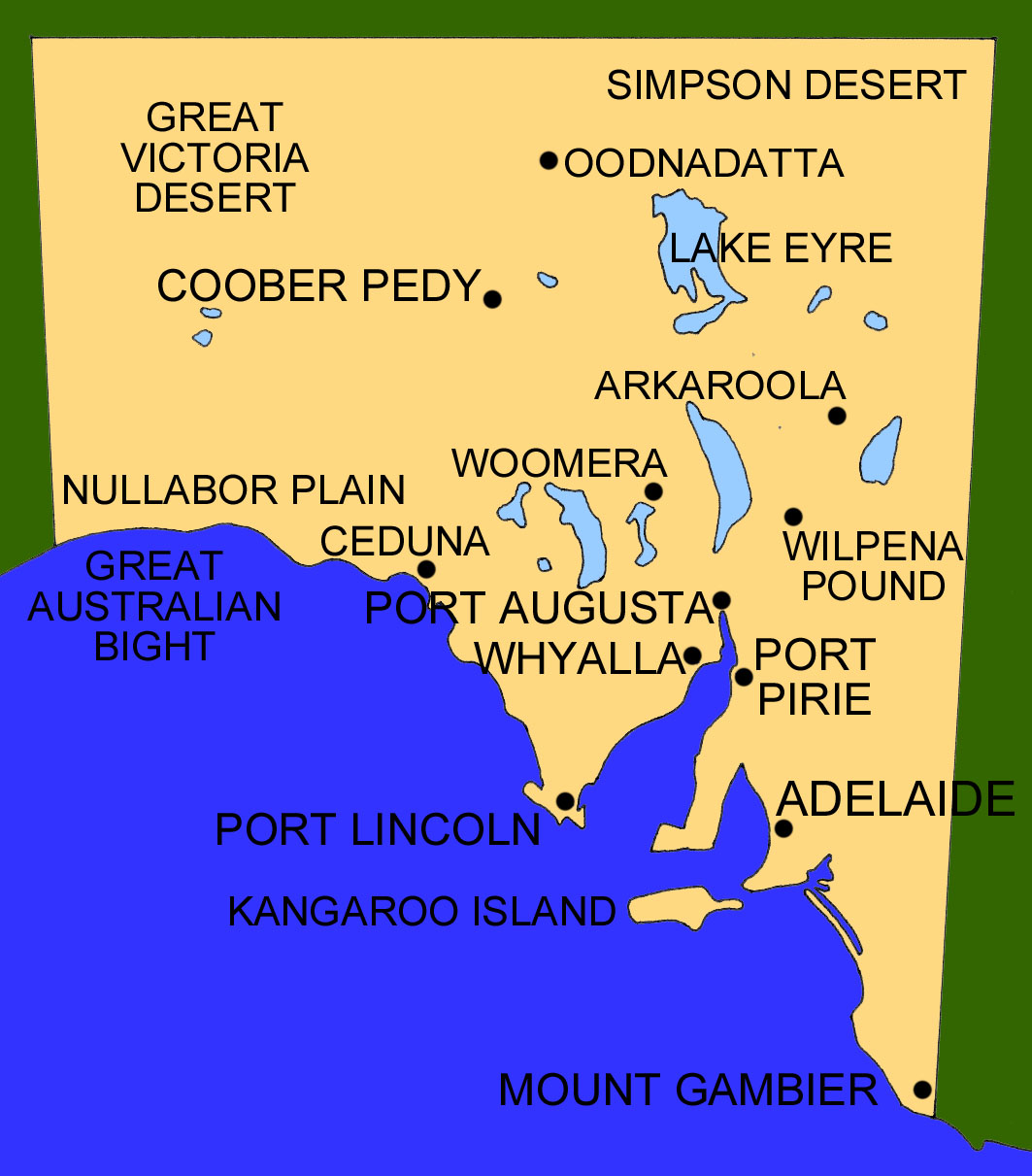 SOUTH AUSTRALIA BACKPACKERS TRAVEL GUIDE TO AUSTRALIA