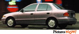 Click the 1996 Hyundai Accent to visit PicturesNow. com