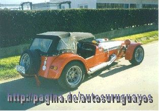 El Seven de Ulises Mastandrea , equipado con mec&aacute;nica  Fiat 125.