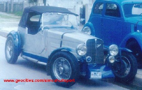 Un perfil muy sugestivo que recuerda los autos de Le Mans de la Pre Guerra.