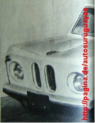 La trompa ten�a inspiraci�n BMW. Foto: Federico Felder