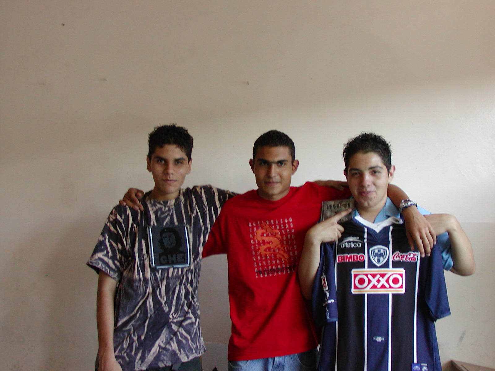 Samuel, Yabin y Arturo