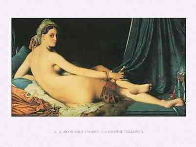 La Grande Odalisca - Ingres Dominique