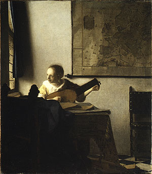 Vermeers Woman With A Lute
