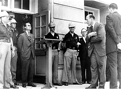 George Wallace Stands In The Schoolhouse Door