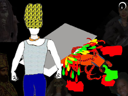 Enclosing her in a sphere by herself