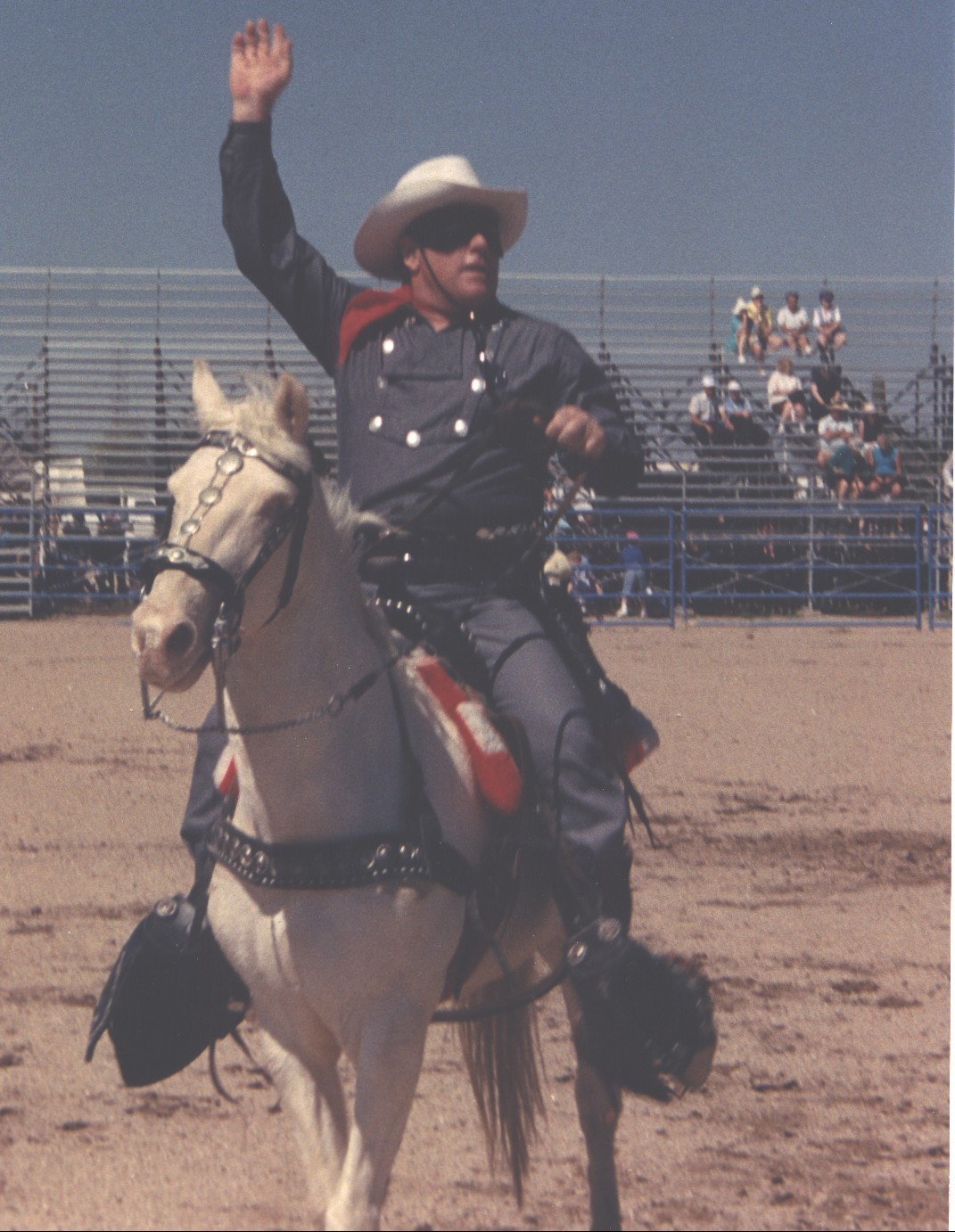 TEX HILL as "THE LONE RANGER"
