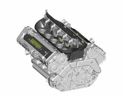 Motor da Ferrari F399