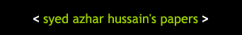 syed azhar hussain