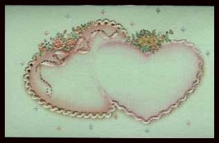 light green chicky card