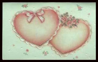 light green chicky card