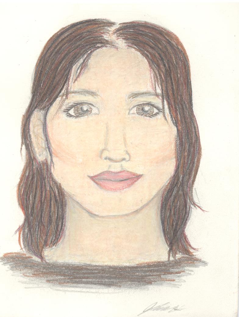 This is my favorite realistic portrait of mine.&nbsp; Her name is Estrella and she's just supposed to represent a strong,&nbsp; compassionate,&nbsp; inspiring woman and I think she does! 