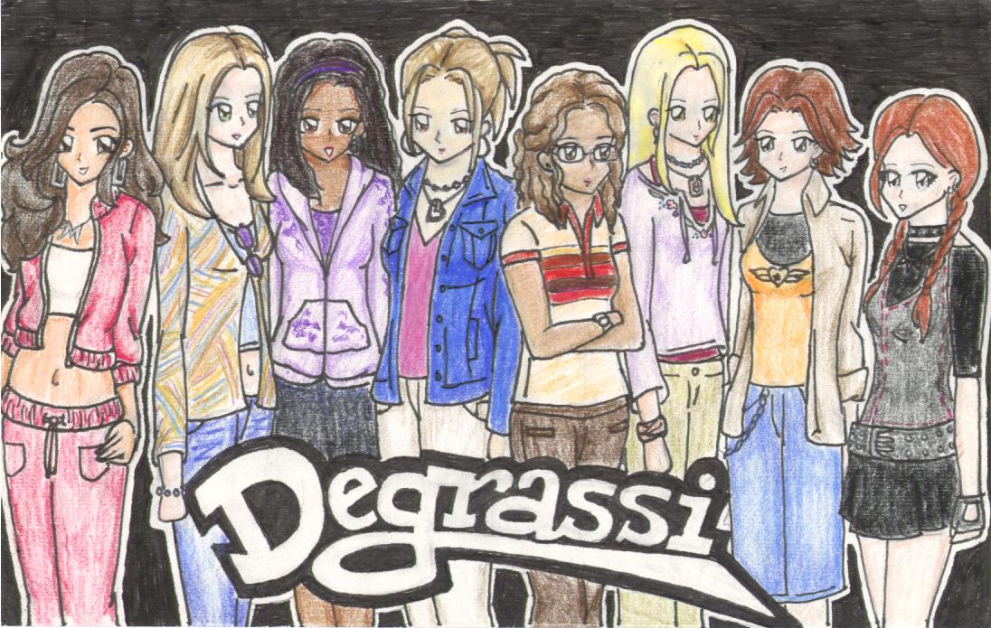 Yay! a fanart of everyone's fav canadian teen drama! I totally screwed up ellie (last right)&nbsp; and pretty much everyone else&nbsp; >-< ^-^;;
