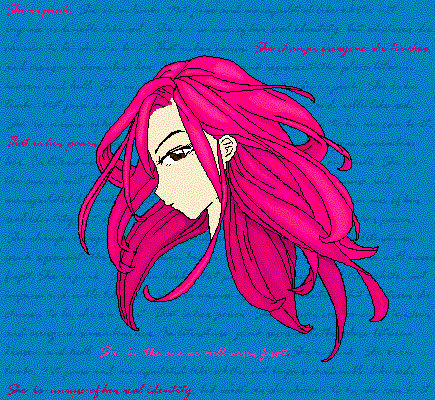 I got the words from a quiz result-my result ^^ yay! I nearly died trying to make this one but I'm soo proud of it! just wish you could see it in bmp format >-<
