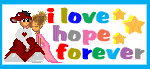 thanxs i love hope!