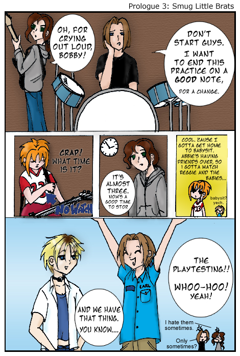 Prologue 3: Smug Little Brats
