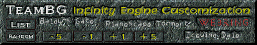 TeamBG  - Infinity Engine Customization logo