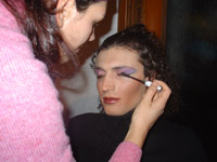 Grab a brush and put a little make-up