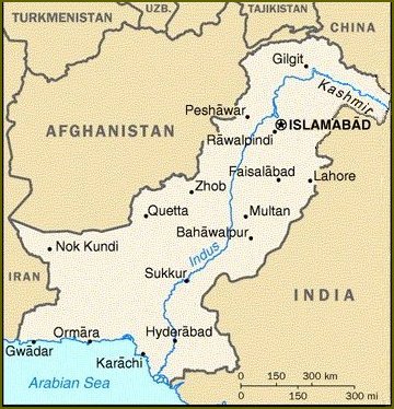 Pakistan Map