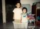 Zaki & Ainul at the middle of the house