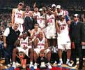 ... as the Detroit Pistons win the 2004 NBA Finals ...