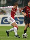 Ajax midfielder Rafael van der Vaart
