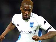 Auxerre striker Olivier Kapo