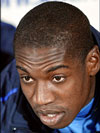 Auxerre striker Olivier Kapo