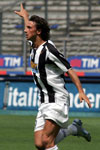 Ibrahimovic celebrates his goal