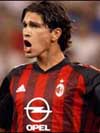 Milan striker Marco Borriello