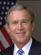 Official portrait of President George W. Bush.
