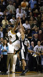 ... and defends against Allen's last second shot