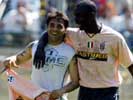 Miccoli celebrates