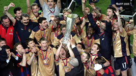 CSKA Moscow win the UEFA Cup