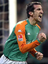 Werder Bremen's French playmaker Johann Micoud