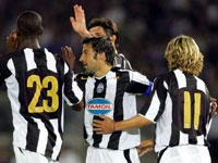 Kapo, Ibrahimovic and Nedved congratulate Del Piero