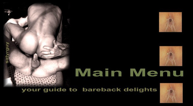 Menu of Bareback Delights