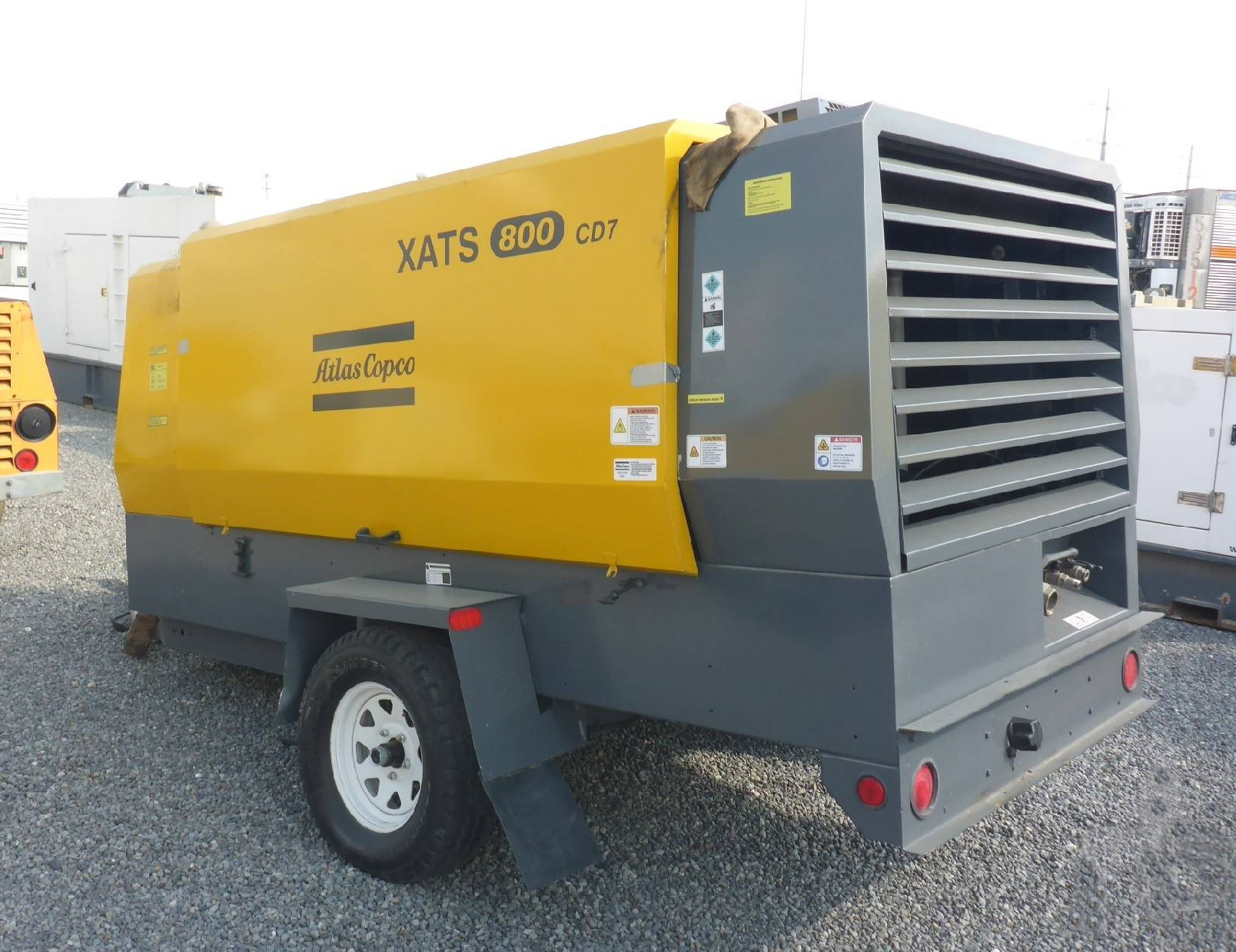 Compresor Atlas Copco lateral