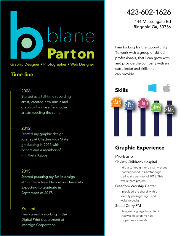 digital resume